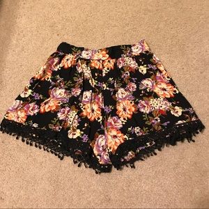 Band of Gypsies floral shorts